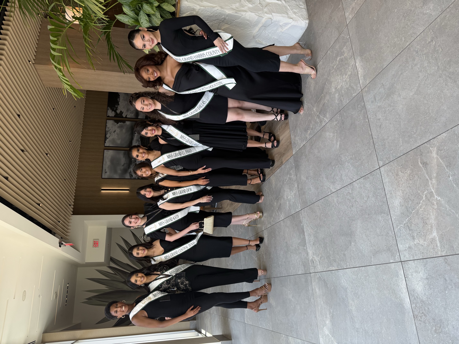 Miss Grand Texas Delegate Lineup