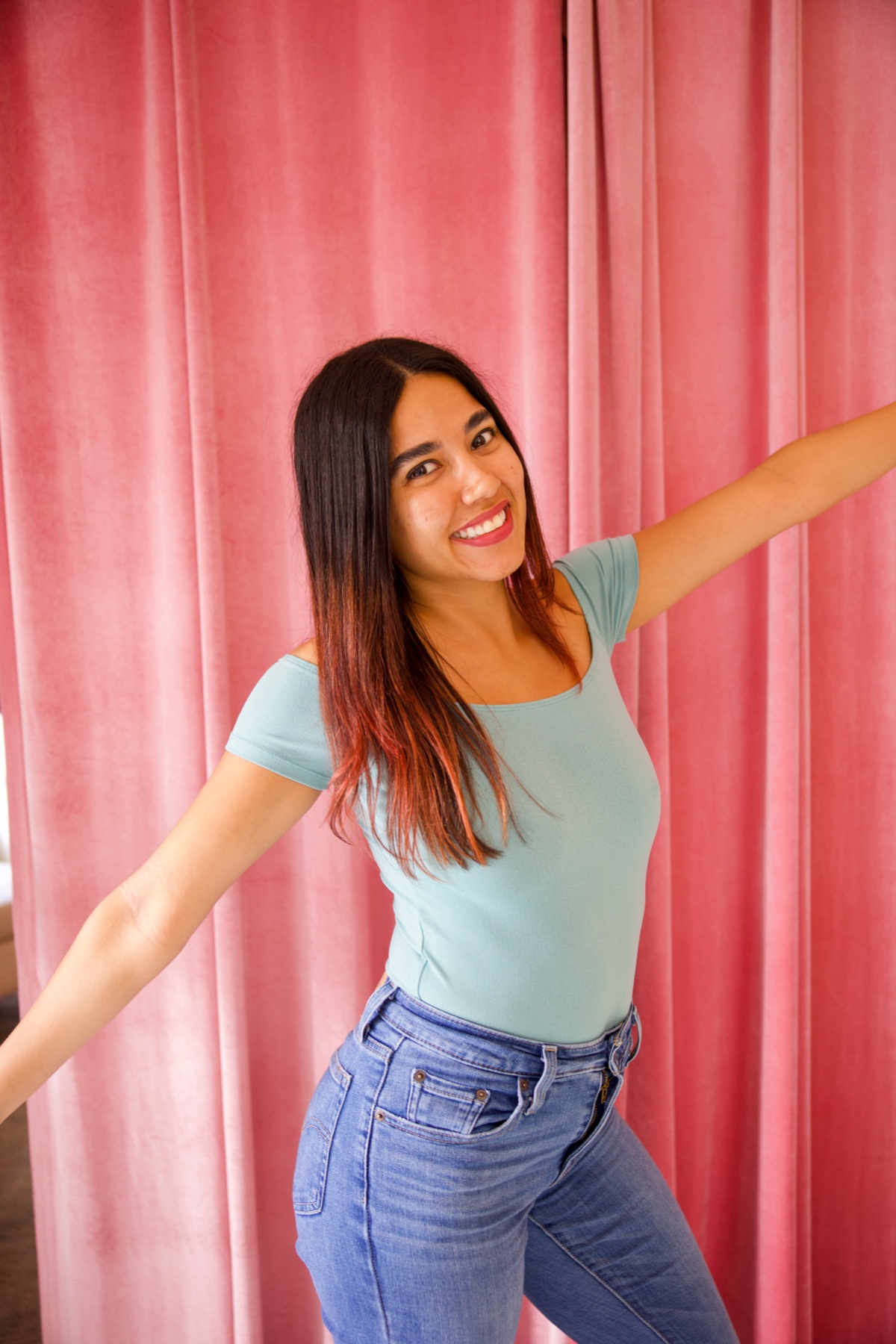 Pink Velvet Smile