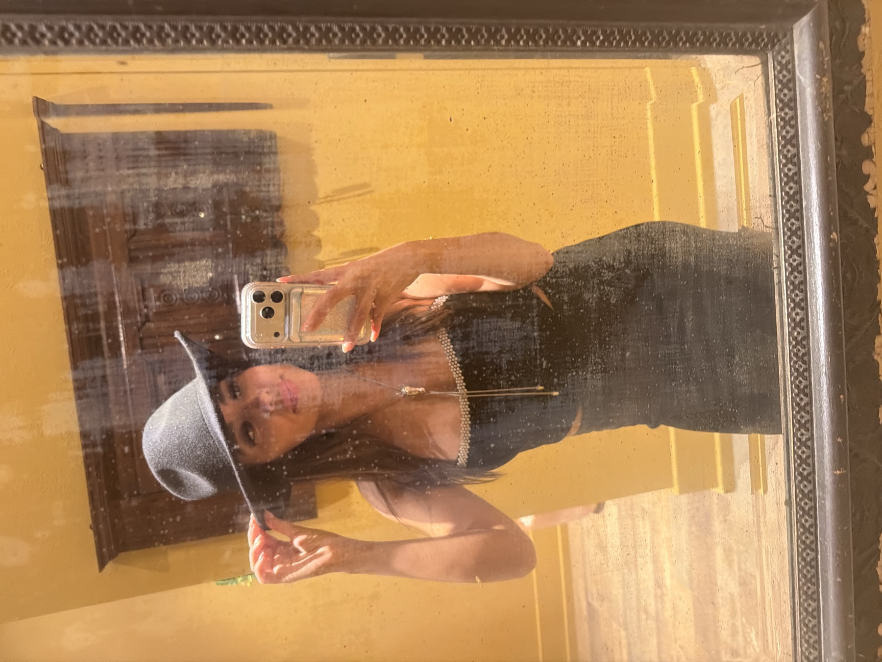 Antique Mirror Western Noir