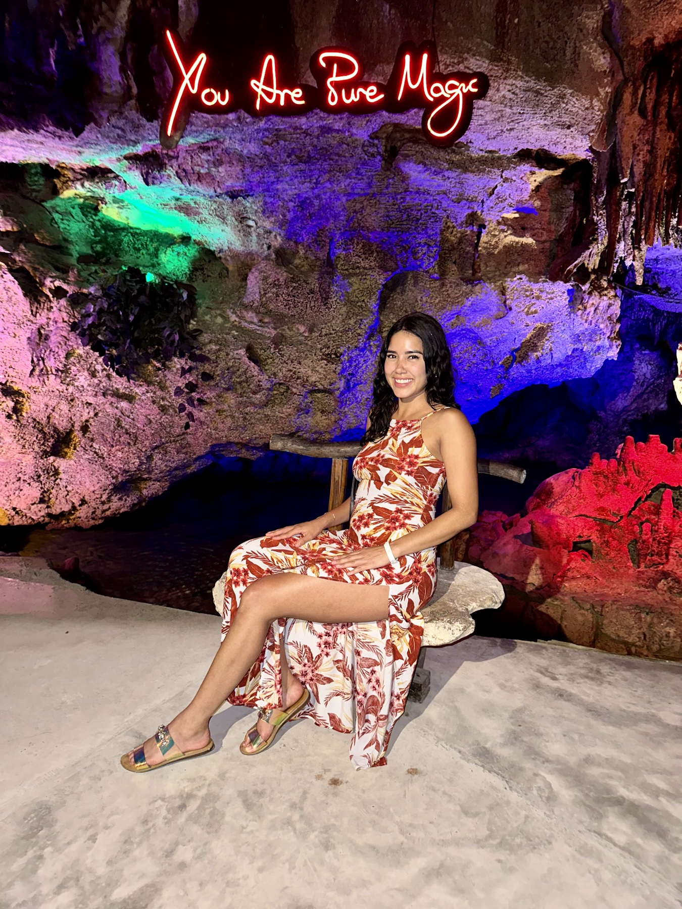 Cenote Neon Resort Night
