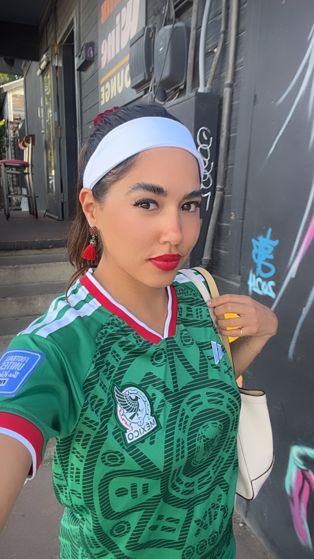 Mexico Matchday Street Selfie